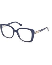 Guess - Gu50359 090 Optical Frames Acetate Butterfly Normal - Lyst
