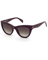 Blumarine - Sbm904 09E7 Sunglasses Acetate Cat Eye Normal Nuanced - Lyst