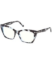 Tom Ford - Ft5709-B 56A Optical Frames Acetate Cat Eye Normal - Lyst