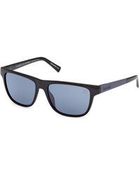 Timberland - Tb00069 52R Sunglasses Injected Squared Polarized - Lyst