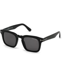 Tom Ford - Ft0751-N Dax 01A Sunglasses Acetate Squared Normal - Lyst