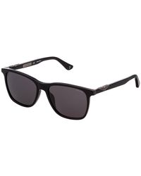 Police - Spl872N Origins 1 700 Sunglasses Acetate Smoke Squared Normal - Lyst