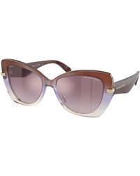 Michael Kors - Mk2258U Atlanta 40366X Sunglasses Acetate Butterfly Normal Shaded - Lyst