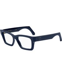 Etro - 0082 Pjp Optical Frames Polyamide Squared Normal - Lyst