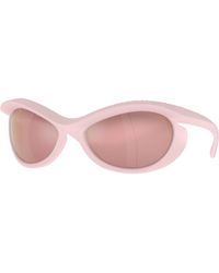 Burberry - Be4428U 4108E4 Sunglasses Injected Geometric Normal - Lyst