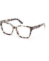 Guess - Gu50354 056 Optical Frames Acetate Squared Normal - Lyst