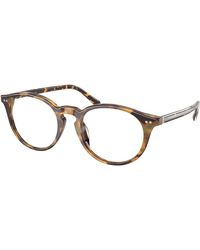 Ralph Lauren - Rl6263U 6339 Optical Frames Acetate Transparent Round Normal - Lyst