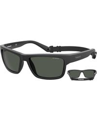 Polaroid - Pld 7031/S 807/M9 Sunglasses Nylon Squared Polarized - Lyst
