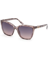 Guess - Gu00191 20B Sunglasses Injected Smoke Squared Normal - Lyst