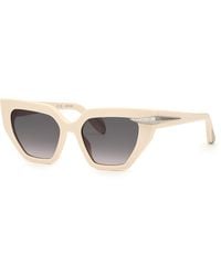 Roberto Cavalli - Src001S 09X7 Sunglasses Acetate Geometric Normal Shaded - Lyst