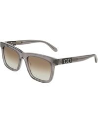 Ferragamo - Sf2113S 020 Sunglasses Acetate Squared Normal - Lyst