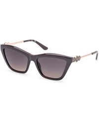Guess - Gu00199 20B Sunglasses Injected Smoke Squared Normal - Lyst