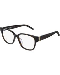Saint Laurent - Sl M33/F 004 Optical Frames Acetate Squared - Lyst
