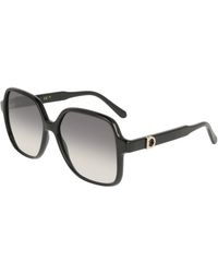 Ferragamo - Sf2069Se 001 Sunglasses Squared Normal - Lyst