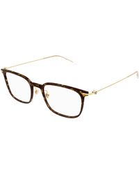 Montblanc - Mb0100O 007 Optical Frames Injected Squared - Lyst