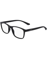 Calvin Klein - Ck19571N 001 Optical Frames Plastic Squared Normal - Lyst
