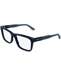 Calvin Klein - Ck25544 001 Optical Frames Acetate Squared Normal - Lyst