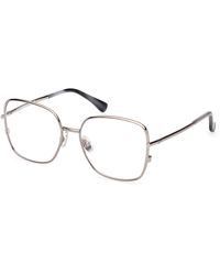 Max Mara - Mm5223 014 Optical Frames Metal Round Normal - Lyst