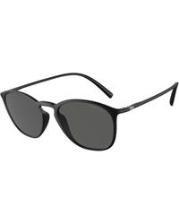 Giorgio Armani - Ar8186U 504287 Sunglasses Nylon Squared Normal - Lyst