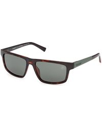 Timberland - Tb00070 52R Sunglasses Injected Squared Polarized - Lyst