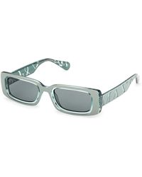 MAX&Co. - Mo0156 93N Sunglasses Injected Squared Normal - Lyst