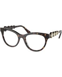 Swarovski - Sk2025 1002 Optical Frames Acetate Transparent Round Normal - Lyst