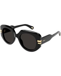 Chloé - Ch0257S 001 Sunglasses Acetate Squared - Lyst