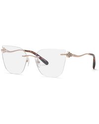 Chopard - Vchl84S 0A39 Optical Frames Metal Butterfly - Lyst