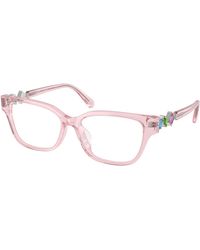 Swarovski - Sk2049D 3001 Optical Frames Acetate Pillow Normal - Lyst