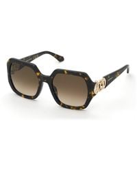 Twinset - Stw066 781 Sunglasses Acetate Geometric Normal Shaded - Lyst