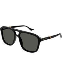 Gucci - Gg1494S 001 Sunglasses Acetate Pilot - Lyst