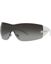 Versace - Ve2054 10008G Sunglasses Injected Squared Normal Shaded - Lyst
