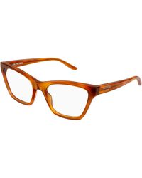 Balenciaga - Bb0440O 003 Optical Frames Acetate Transparent Cat Eye - Lyst