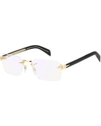 David Beckham - Db 7116 Rhl/2Y Optical Frames Metal Squared - Lyst