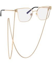 Chopard - Ikchl58 300 Optical Frames Metal Squared - Lyst