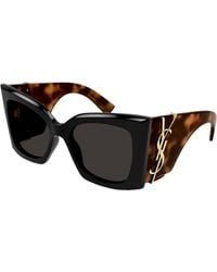 Saint Laurent - Sl M119 Blaze 003 Sunglasses Acetate Cat Eye - Lyst