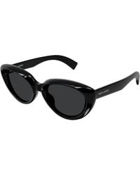 Saint Laurent - Sl 859 001 Sunglasses Acetate Cat Eye - Lyst