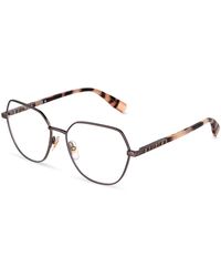 Furla - Vfub06 08G7 Optical Frames Metal Squared - Lyst