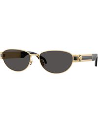 Versace - Ve2304 152387 Sunglasses Metal Cat Eye Normal - Lyst