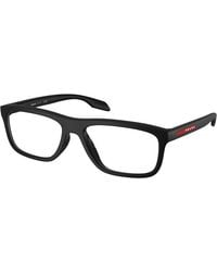 Prada Linea Rossa - Ps 05Tv 12P1O1 Optical Frames Injected Transparent Pillow Normal - Lyst
