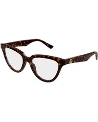 Gucci - Gg2179O 002 Optical Frames Acetate Transparent Cat Eye - Lyst