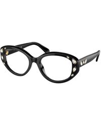 Swarovski - Sk2006 1001 Optical Frames Acetate Transparent Geometric Normal - Lyst