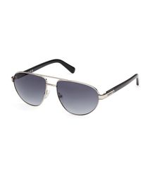 adidas Originals - Or0148 16B Sunglasses Metal Smoke Pilot Normal - Lyst