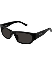 Balenciaga - Bb0368Sk 001 Sunglasses Acetate Squared - Lyst