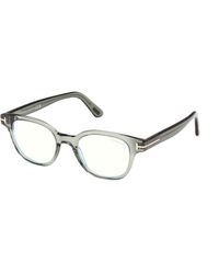Tom Ford - Ft6130-B 093 Optical Frames Acetate Squared Normal - Lyst