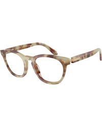 Giorgio Armani - Ar7284 6299 Optical Frames Acetate Round Normal - Lyst