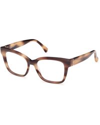 Max Mara - Mm5206 047 Optical Frames Acetate Squared Normal - Lyst