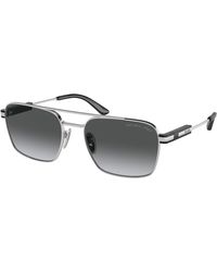 Prada - Pr 67Zs 1Bc5W1 Sunglasses Metal Pillow Polarized Shaded - Lyst