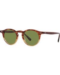 Oliver Peoples - Ov5504Su Op-13 Sun 175452 Sunglasses Acetate Round Normal - Lyst