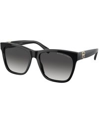 Ralph Lauren - Rl8212 The Ricky Ii 50018G Sunglasses Acetate Squared Normal Shaded - Lyst